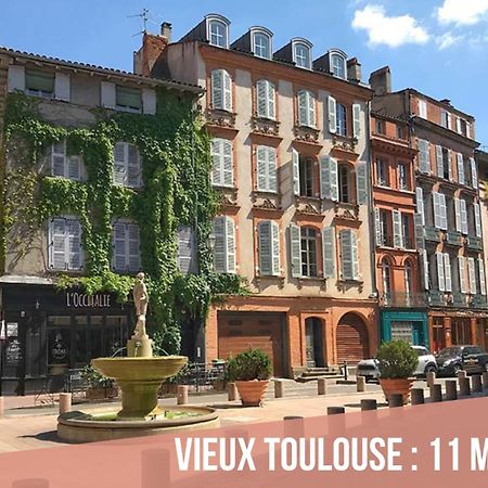 Апартаменты Chartreuse, Clim, Parking, Terrasse Au Calme Тулуза Экстерьер фото